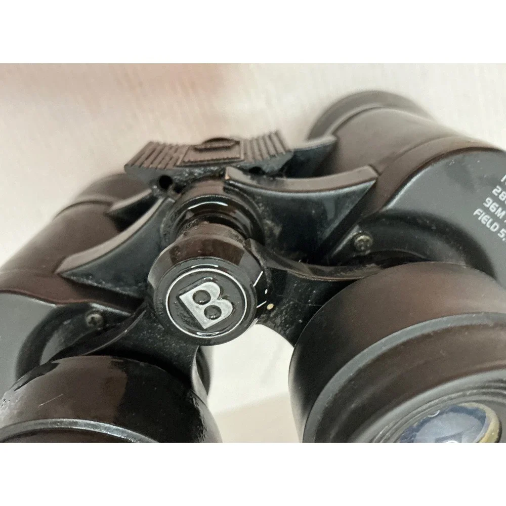 Bushnell Vintage Binoculars Insta-Focus Black 10x50 Outdoor Sports Gear